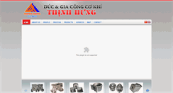 Desktop Screenshot of ducthinhhung.com