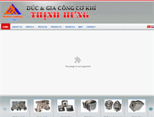 Tablet Screenshot of ducthinhhung.com